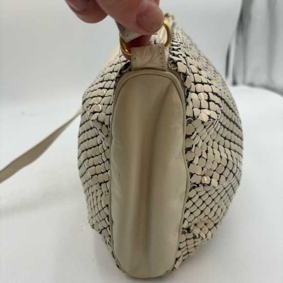 WHITING & DAVIS Vintage Mesh-Metal Chain-mail Crossbody Bag - Picture 5 of 14